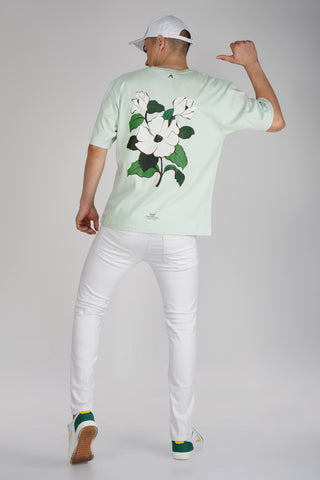 BLOSSOM LIGHT PISTA OVERSIZED T-SHIRT