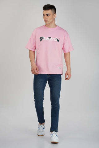 BLOSSOM PINK OVERSIZED T-SHIRT