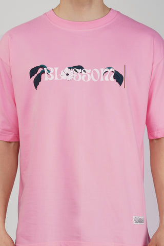 BLOSSOM PINK OVERSIZED T-SHIRT