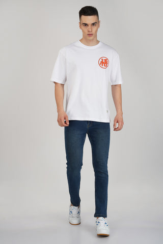 GOKU IVORY OVERSIZED T-SHIRT