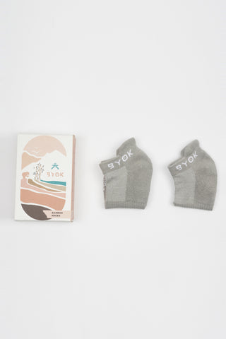 BAMBOO UNISEX ANKLE SOCKS - GREY/PINK/GREEN