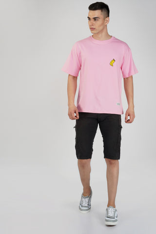 HANG ON PINK OVERSIZED T-SHIRT