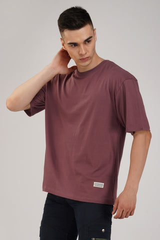 MATT BROWN SOLID UNISEX OVERSIZED T-SHIRT