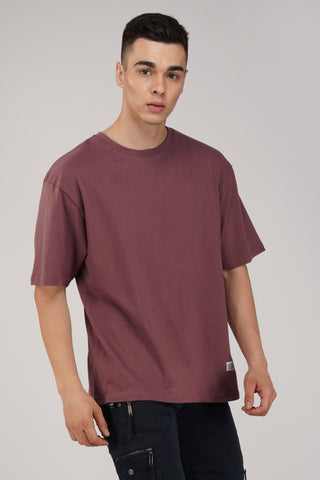 MATT BROWN SOLID UNISEX OVERSIZED T-SHIRT