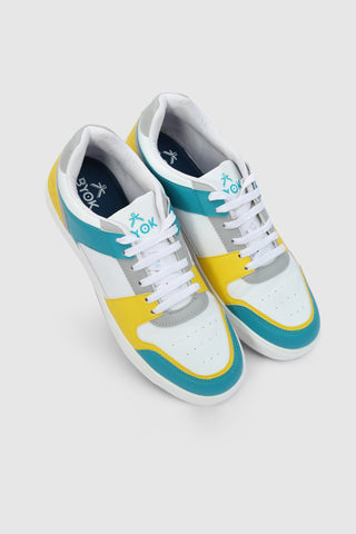 LEO Yellow Men's SNEAKERS