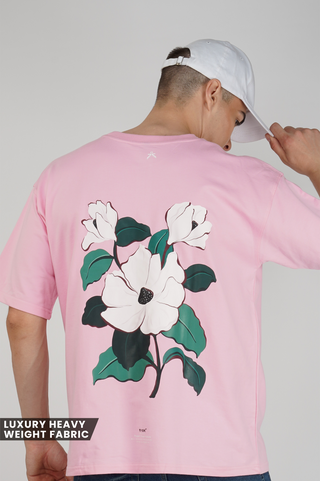 BLOSSOM PINK OVERSIZED T-SHIRT