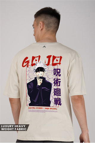 GOJO OFF-WHITE OVERSIZED T-SHIRT