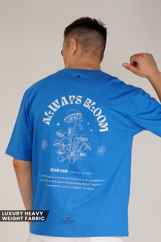 ALWAYS BLOOM BLUE OVERSIZED T-SHIRT