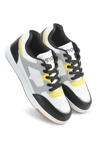 MAZE Black/Yellow Men’s Sneakers