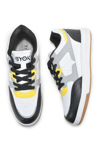 MAZE Black/Yellow Men’s Sneakers