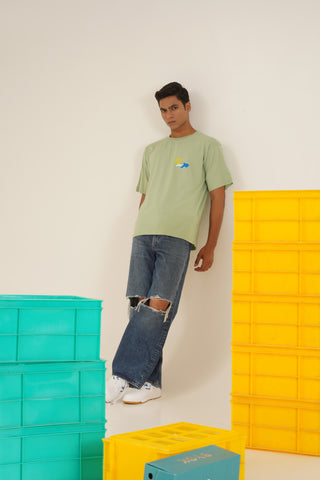 KEEP THEM CURIOUS PISTA OVERSIZED T-SHIRT