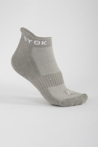 ASH GREY BAMBOO SOCK