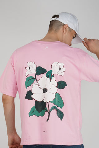 BLOSSOM PINK OVERSIZED T-SHIRT