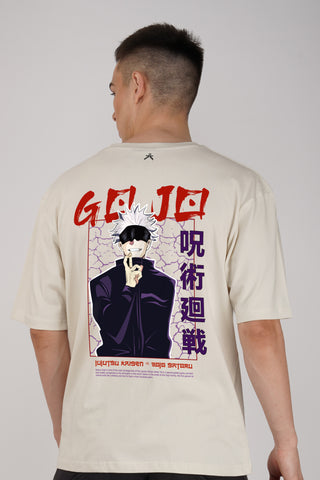 GOJO OFF-WHITE OVERSIZED T-SHIRT