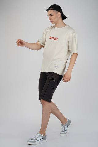 GOJO OFF-WHITE OVERSIZED T-SHIRT