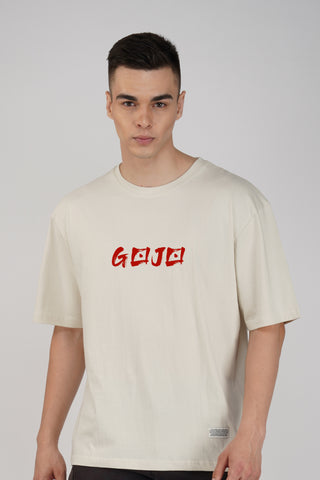 GOJO OFF-WHITE OVERSIZED T-SHIRT