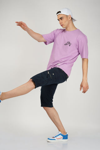 PERSPECTIVE_LAVENDER UNISEX OVERSIZED T-SHIRT