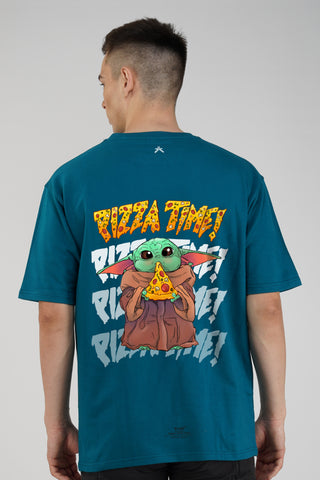 BABY YODA T-GREEN OVERSIZED TEE