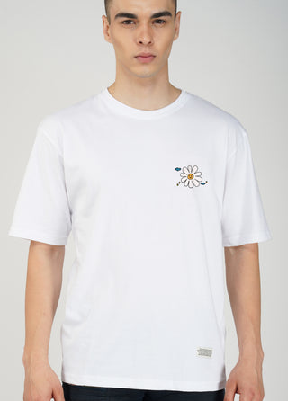 SKRTT_IVORY WHITE UNISEX OVERSIZED T-SHIRT